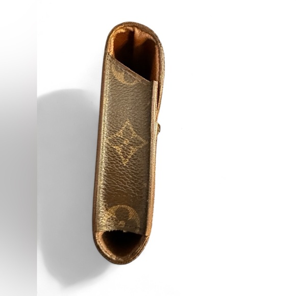 Authentic LOUIS VUITTON Etui Monogram Accessory Case Smoke Cigarette Lipstick - Picture 3 of 6